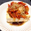 ☆うりぽよ☆'s cooksnap of when they made キムチやっこ.