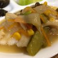 kinako10's cooksnap of when they made 白身魚の甘酢あんかけ♪やさしい和風味.
