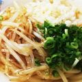 クッキン坊主's cooksnap of when they made もやしとニラのナムル ニンニクでガッツリ.