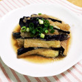 ☆ちえる富士☆'s cooksnap of when they made ズッキーニと茄子のおろし揚げ浸し♪.