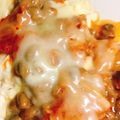 クックHJB3B6☆'s cooksnap of when they made 納豆キムチーズ豆腐.