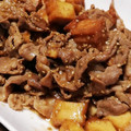 mioly's cooksnap of when they made 厚揚げと豚こま切れ肉のポン酢照り焼き！.