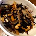 クックQCY7PU☆'s cooksnap of when they made 大豆とひじきの煮物・簡単ひじき煮.