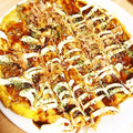 雌豚♀'s cooksnap of when they made えのきだけと玉子のお好み焼き風☆.