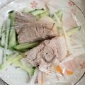すずマロ's cooksnap of when they made 簡単！茹で豚のピリ辛ソース.