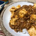 arisukepon's cooksnap of when they made フライパンで簡単に本格！麻婆豆腐.