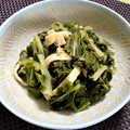 ☆あいちゃん's cooksnap of when they made 山東菜と厚揚げの白だしさっと煮.