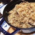 うずらのこ's cooksnap of when they made 優しい日本飯♡鶏ごぼう茸の炊き込みご飯.