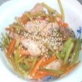 花嫁になったみさこ's cooksnap of when they made 簡単☆ブロッコリーの茎きんぴら.