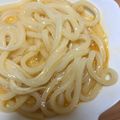 黄金の輝き亭's cooksnap of when they made カルボナーラ風釜玉うどん.