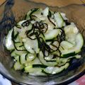 あんころぴ｡・:＋°'s cooksnap of when they made 簡単・美味しい♪ズッキーニ塩昆布ナムル.