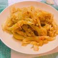 seacomet's cooksnap of when they made キャベツとじゃがいものカレー蒸し煮.