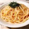 のんべぇヒロ's cooksnap of when they made ☆簡単☆１人ランチにタラコパスタ.