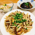 まいめる0720's cooksnap of when they made 玉ねぎとキュウリの梅おかか和え.