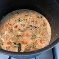 かのB's cooksnap of when they made ケールとサーモンの豆乳玄米リゾット.