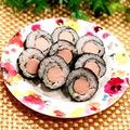 なつき☆ミ's cooksnap of when they made 魚肉ソーセージで、太巻き.