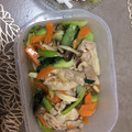テヨン1's cooksnap of when they made 豚肉と青梗菜の中華風炒め物.
