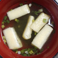 akilala's cooksnap of when they made ストックで簡単★わかめと油揚げのスープ.