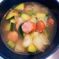 りんまるこちゃん's cooksnap of when they made 簡単【新玉ねぎとズッキーニのスープ】.