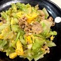 なーなちゃん's cooksnap of when they made とろ卵豚キャベツ☆海鮮うま塩炒め.