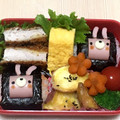halluco's cooksnap of when they made お魚ソーセージdeうさぎちゃん＊キャラ弁.