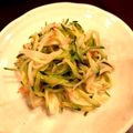 marimekkot's cooksnap of when they made きゅうりとカニカマのマヨぽん和え.
