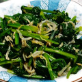 クック64OY6U☆'s cooksnap of when they made ほうれん草とじゃこの和え物☆.