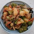 KENERISA's cooksnap of when they made じゃがいもとブロッコリーのオイマヨ炒め.