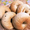 chonmamam's cooksnap of when they made 【基本】簡単ふわもちプレーンベーグル.