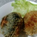 ずうさん's cooksnap of when they made ＊オイマヨ風味の椎茸肉詰めフライ＊.