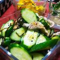 ☆☆あっきん☆☆'s cooksnap of when they made あっさり塩味♪キュウリと豚肉の塩昆布炒め.