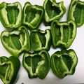 tomatoast's cooksnap of when they made ピーマンのへたのとり方.