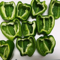 tomatoast's cooksnap of when they made ピーマンのへたのとり方.