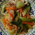 precious☆'s cooksnap of when they made ちんげん菜と豚肉♪あんかけうどん(乾麺).