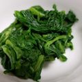 Ｍｔ．Ｒｏｋｋｏ's cooksnap of when they made レンジで簡単☆春菊のおひたし.