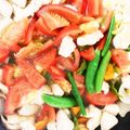 beroneete's cooksnap of when they made 鶏胸肉とじゃがいも、トマトのスゴだれ炒め.