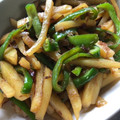 hachika♡'s cooksnap of when they made ピーマンとじゃが芋の鰹節炒め.