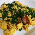 悠まま26's cooksnap of when they made あと1品に☆焼き鳥缶でお手軽ニラ玉.