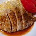 みっちゃん44's cooksnap of when they made 豚ステーキの柚子胡椒ソース.