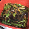 クックQWXL3V☆'s cooksnap of when they made 超簡単！茄子とピーマンの炒め物.