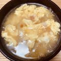 あむあむろ's cooksnap of when they made ふんわり卵とベーコンのスープ♪.