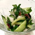 ぽぽりん's cooksnap of when they made 爽やか♪きゅうりと山芋の梅シソサラダ.