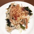 くまちんアンドぱんだ's cooksnap of when they made 新玉ねぎとワカメのツナマヨサラダ♪.