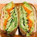 はるシェフ's cooksnap of when they made 7種の野菜と恵那どりハムのサンドイッチ.