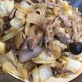 クっぴー's cooksnap of when they made かんたん！豚肉とキャベツの生姜ポン酢炒め.