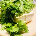 oooooo312's cooksnap of when they made 切ってのせてかけるだけ。超簡単な香菜豆腐.