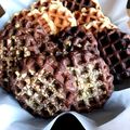 curly12's cooksnap of when they made 衝撃★超濃厚リッチなベルギーワッフル♪.