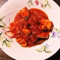 ふ〜あちゃん's cooksnap of when they made 簡単、チキンのトマト煮.
