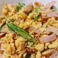 料理下手な主婦's cooksnap of when they made 超速！アスパラベーコンふわふわ卵.