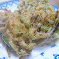 ジョンリークッカー's cooksnap of when they made 簡単☆いい味☆塩昆布とピーマンのかき揚げ.